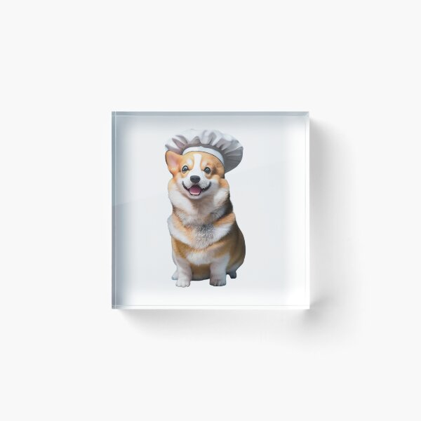 Item preview, chef dog-funny chef dog-cute chef dog designed and sold by hassendz.