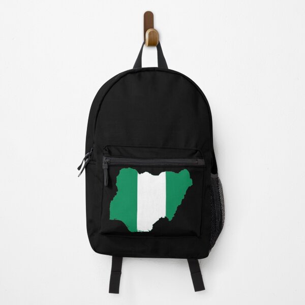 Item preview, Flag map of Nigeria designed and sold by Beluga Cat.