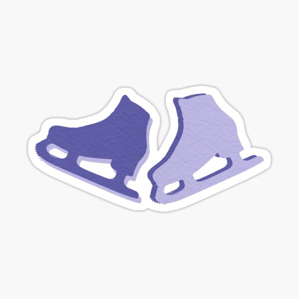 Item preview, Winter Accessories - Purple Ice Skates designed and sold by TasimaDesign.