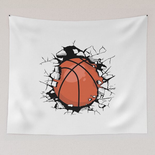 Item preview, Basketball Breaking through designed and sold by bennetthuskers.