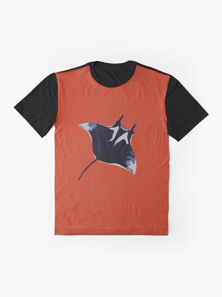 manta ray t shirt design