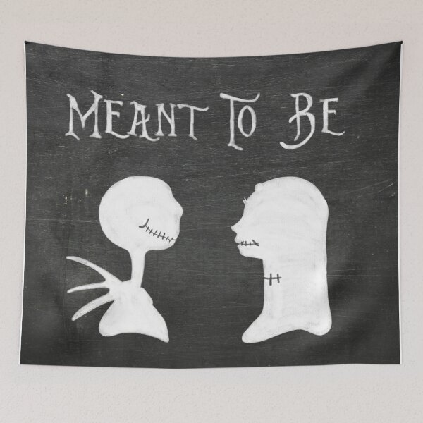 Item preview, Chalkboard Jack & Sally, Meant To Be designed and sold by JessicaWray.