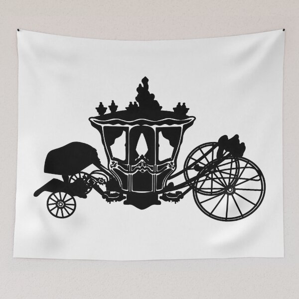 Item preview,  Silhouette of Louis XV's dolphin carriage designed and sold by dreamtravel.