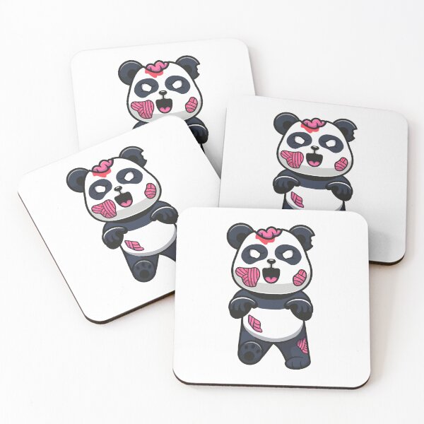 Item preview, Scary, Cute Zombie Panda designed and sold by PonyAddiction.