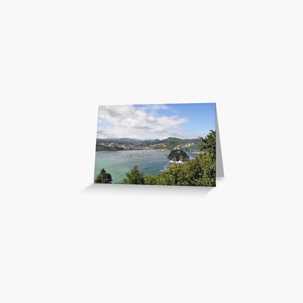 San Sebastian Greeting Cards Redbubble