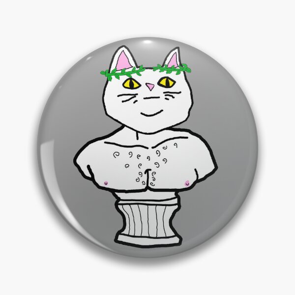 Item preview, Cat God Bust designed and sold by DarkwingDave.