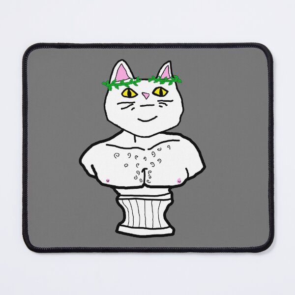 Item preview, Cat God Bust designed and sold by DarkwingDave.