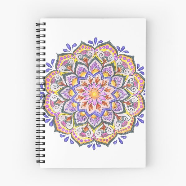 Item preview, Colorful Flower Mandala designed and sold by mandalars.