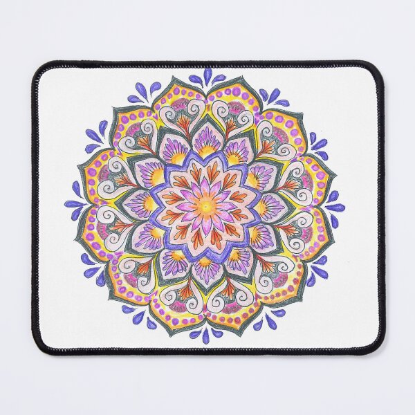 Item preview, Colorful Flower Mandala designed and sold by mandalars.