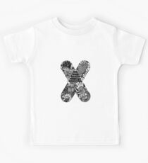 Monogram Letter X Kids Tee