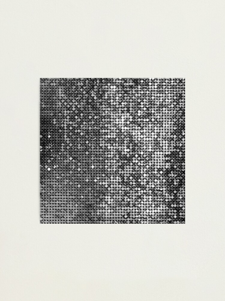 Disco Silver Ball Abstract  | Socks