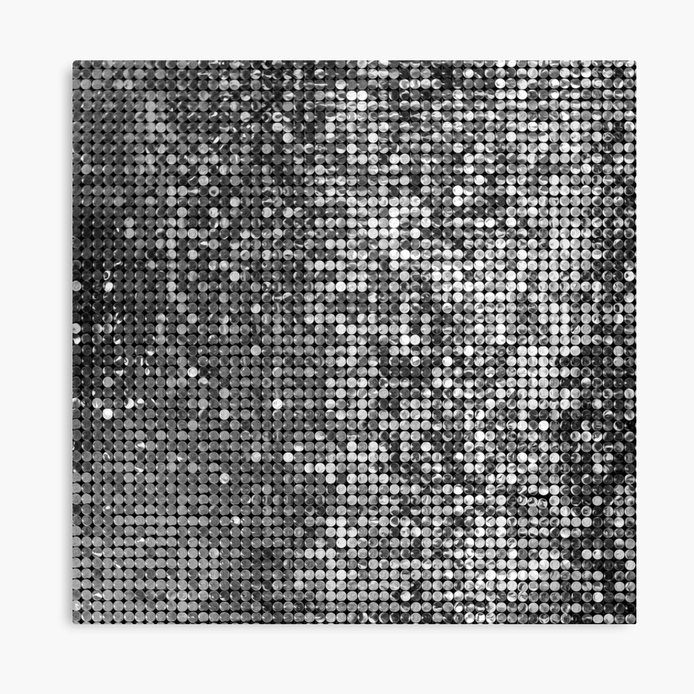 Disco Silver Ball Abstract  | Socks