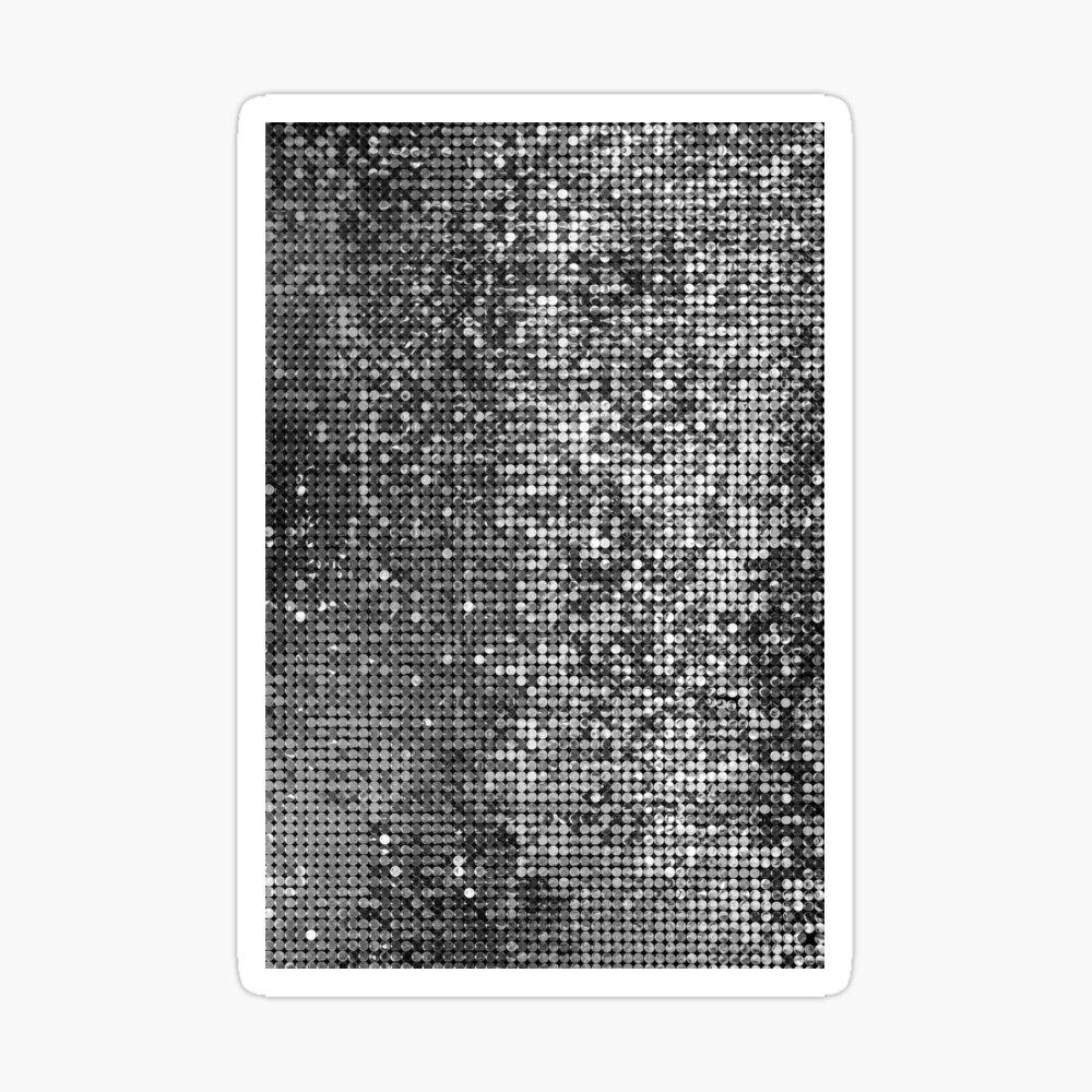 Disco Silver Ball Abstract  | Socks