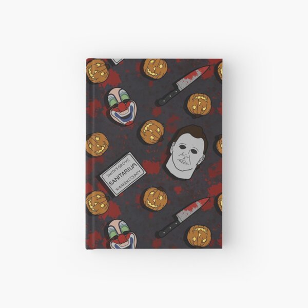 Halloween Pattern  Hardcover Journal