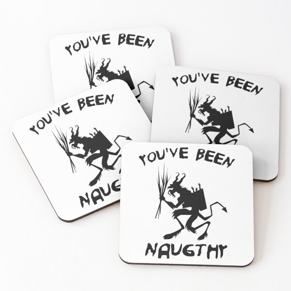 Item preview,  Krampus Black and white - You've Been Naughty  designed and sold by Georgy09.