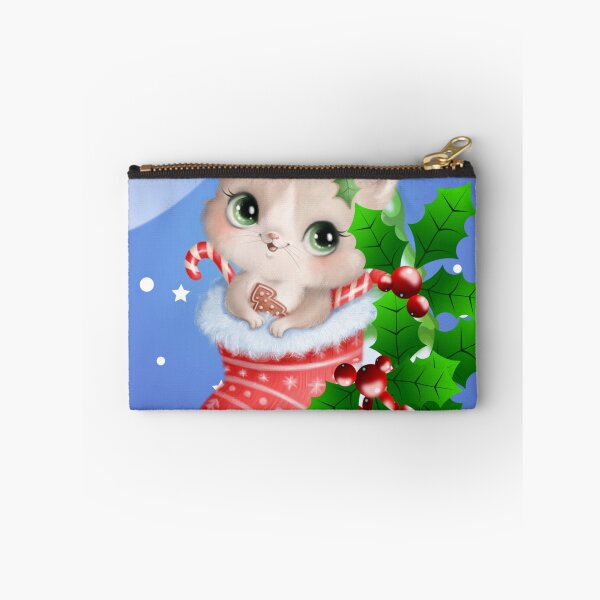 Item preview, Christmas Kitty Stocking Stuffer Snowglobe designed and sold by buycostarica.