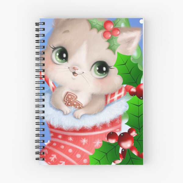 Item preview, Christmas Kitty Stocking Stuffer Snowglobe designed and sold by buycostarica.