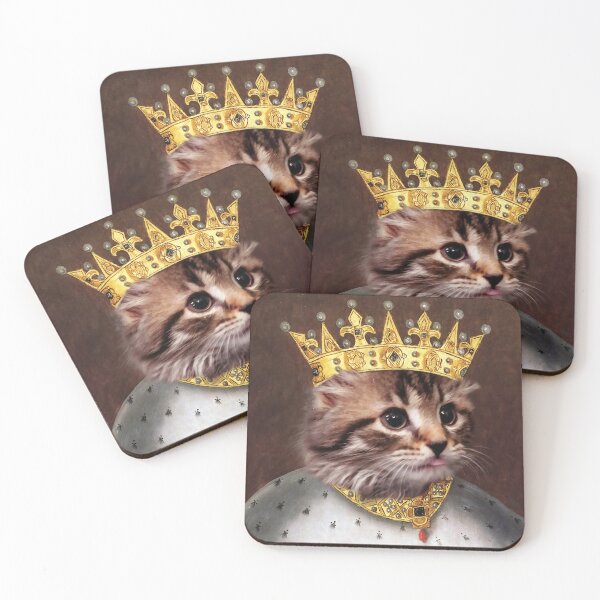 Item preview, Portrait of Cat as a King - King Cat - Pet Gift designed and sold by Furry And  Purry.