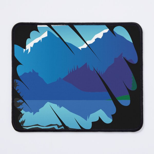 Item preview, Nature in a zigzag great lake designed and sold by HarriPaloma.