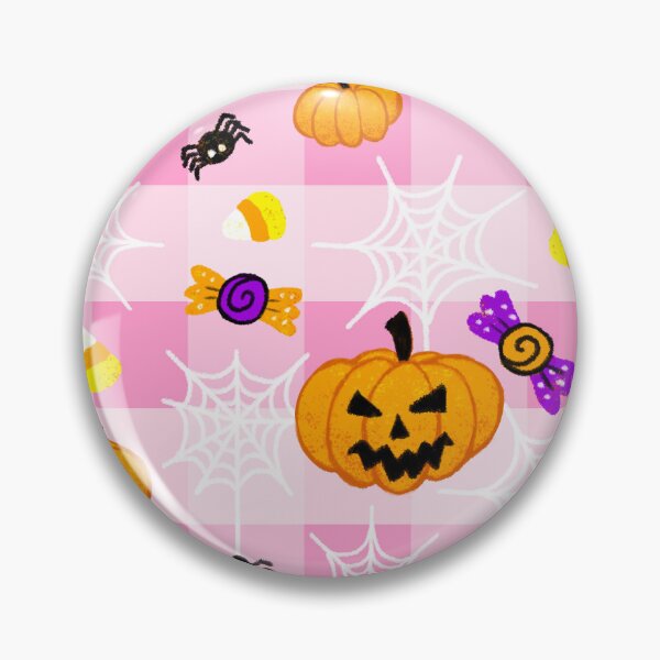 Item preview, Pastel Halloween Pink Plaid Pattern designed and sold by Julie Erin Designs.