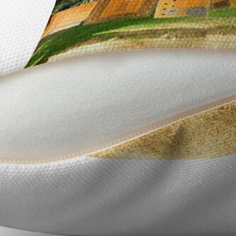 Alternate view of Doormats Throw Pillow
