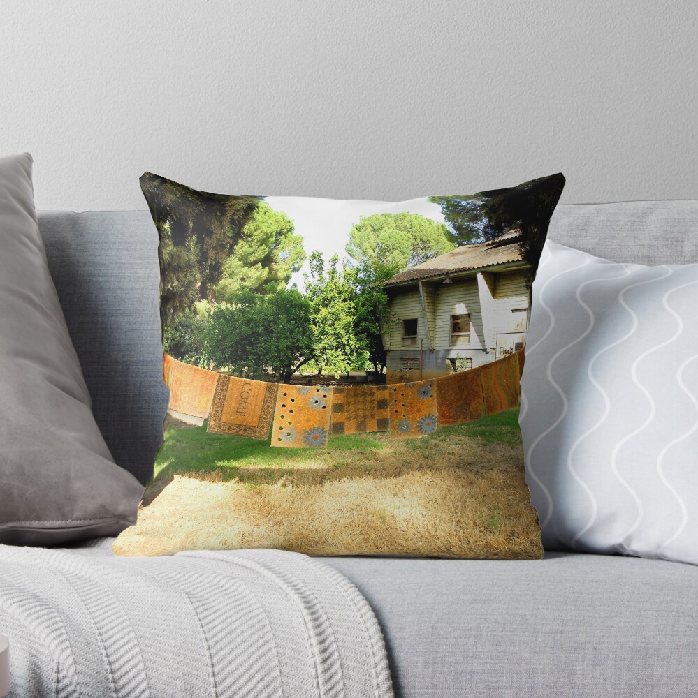 Doormats Throw Pillow