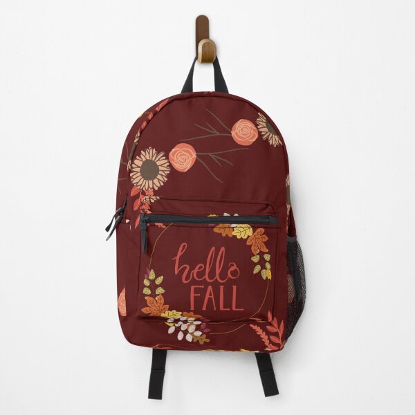 Item preview, Hello Fall, Floral and Autumn Leaves designed and sold by for-dreams-sake.