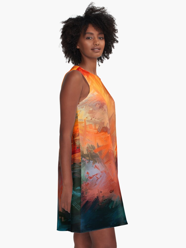 Alternate view of Autumn A-Line Dress