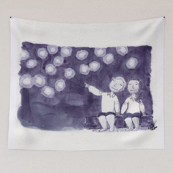 Item preview, Fireflies designed and sold by Sami Kelsh.