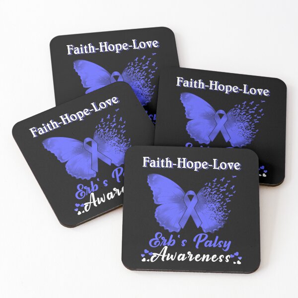Item preview, Faith Hope Love Butterfly Erb's Palsy Awareness designed and sold by Gillosina.