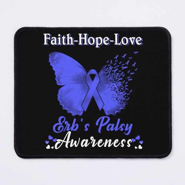 Item preview, Faith Hope Love Butterfly Erb's Palsy Awareness designed and sold by Gillosina.