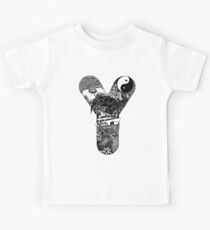 Monogram Letter Y Kids Tee