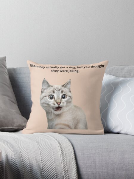 Artikel-Vorschau von Lustige überraschte Katze Meme | Tierdesign | Katzenliebhaber, designt und verkauft von MckenzieTag22.