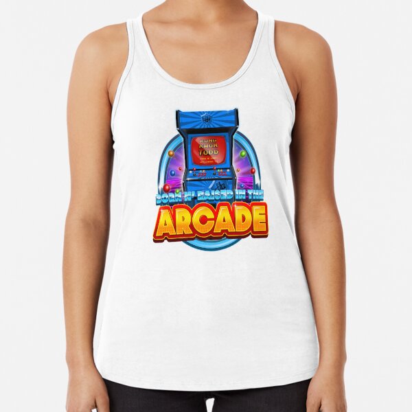 Born N' Raised in the Arcade Racerback Tank Top