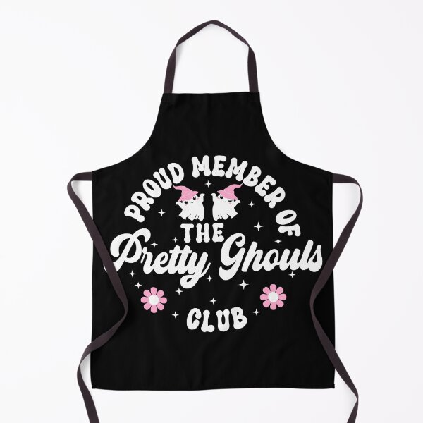 Item preview, Proud Member of the Pretty Ghouls Club Funny Positive Affirmation - Black designed and sold by PearlMoonGrapes.