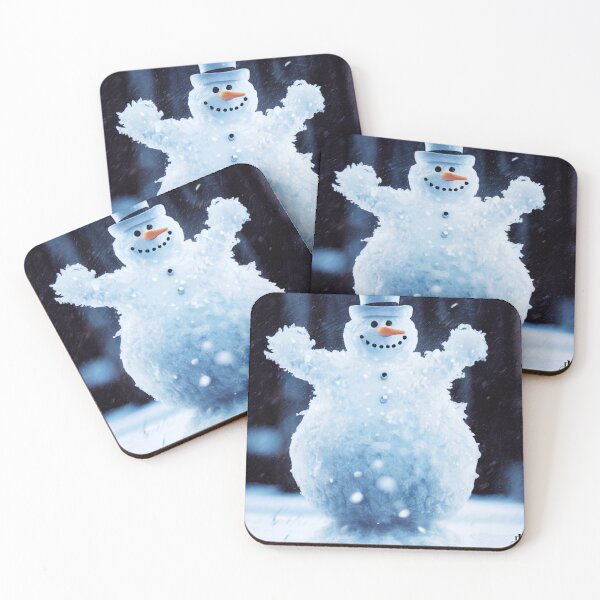 Item preview, Happy snowman in an ice storm designed and sold by Juisevo.