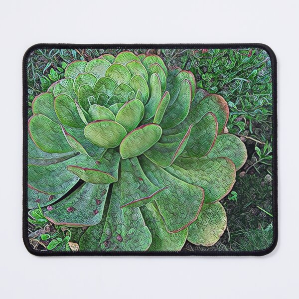 Item preview, Coily Succulent with Pink Flowers - Plant Photography designed and sold by MistyMorningsOR.
