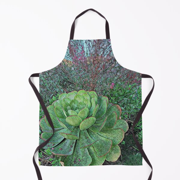 Item preview, Coily Succulent with Pink Flowers - Plant Photography designed and sold by MistyMorningsOR.