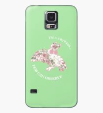 Ich bin ein Cryptid, das wenige beobachten können - Mothman Hülle & Klebefolie für Samsung Galaxy