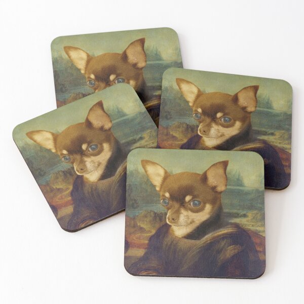 Item preview, Mona Lisa Chihuahua - Gioconda Chihuahua designed and sold by Furry And  Purry.