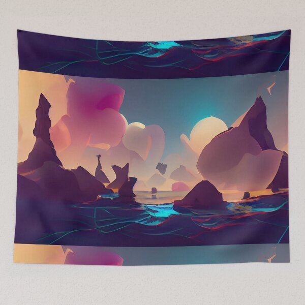 Item preview, Colorful Discovery at Sea designed and sold by Elflena.