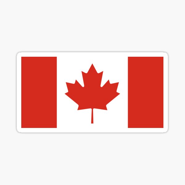 Vista previa del artículo con la obra «Bandera canadiense», diseñado y vendido por NolanAndCaleb.
