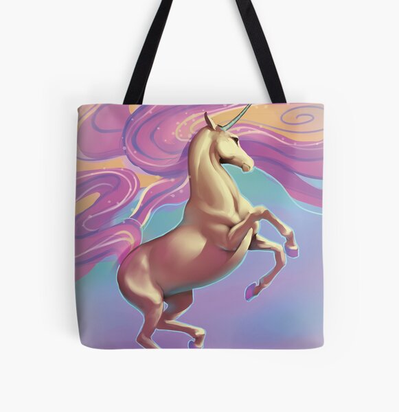Unicorn All Over Print Tote Bag