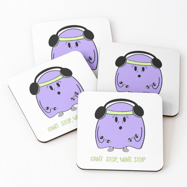 Item preview, “Can’t Stop, Won’t Stop” Cute Ghost Working Out designed and sold by artttbysar.