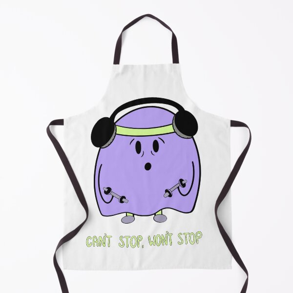 Item preview, “Can’t Stop, Won’t Stop” Cute Ghost Working Out designed and sold by artttbysar.