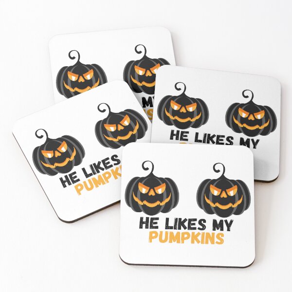 Item preview, He Likes My Pumpkins Funny Halloween Gifts designed and sold by nquestiaa.