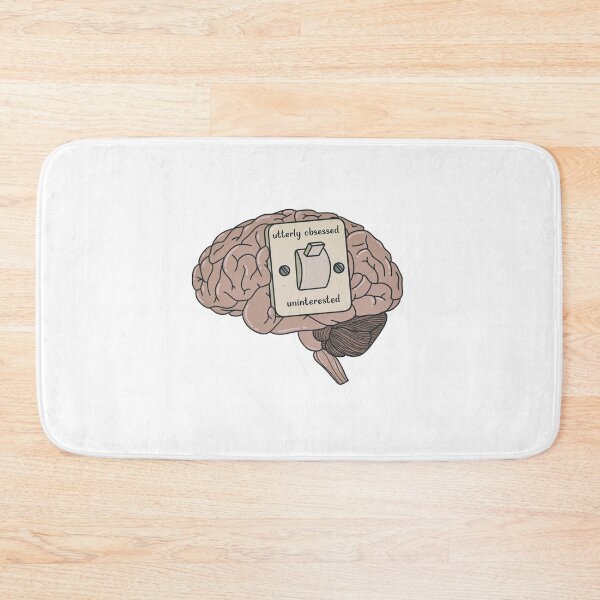 Item preview, brain obsessed or uninteressed designed and sold by OneTeeTee.