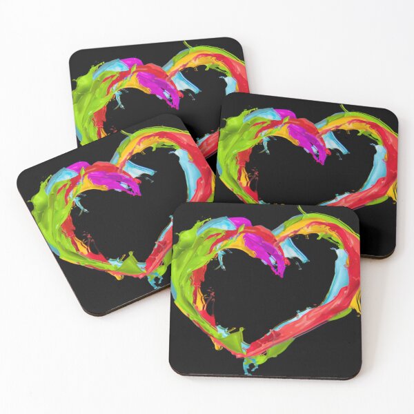 Item preview, Colorful heart designed and sold by zeljana0504.