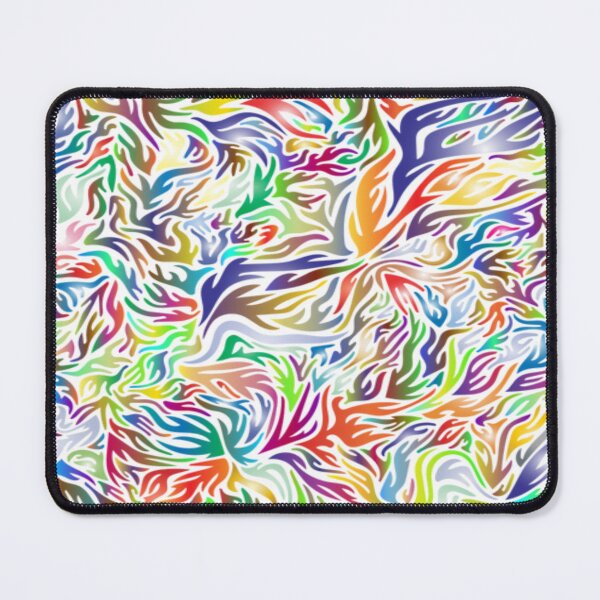 Item preview, ABSTRACT FLAMES TILES ILLUSTRATION designed and sold by CheeryDK.