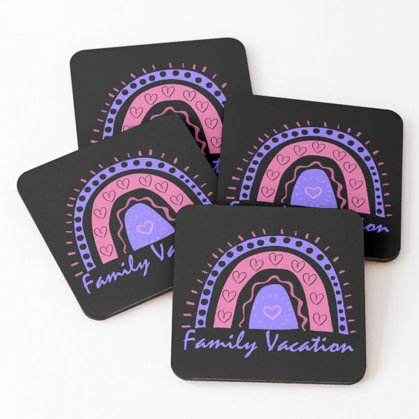 Item preview, Family Vacation Cute Fun Doodle Boho Rainbow designed and sold by LadySaltwater.